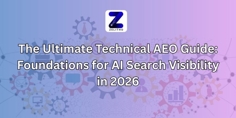 The Ultimate Technical AEO Guide Foundations for AI Search Visibility in 2026 Blog by Zelitho