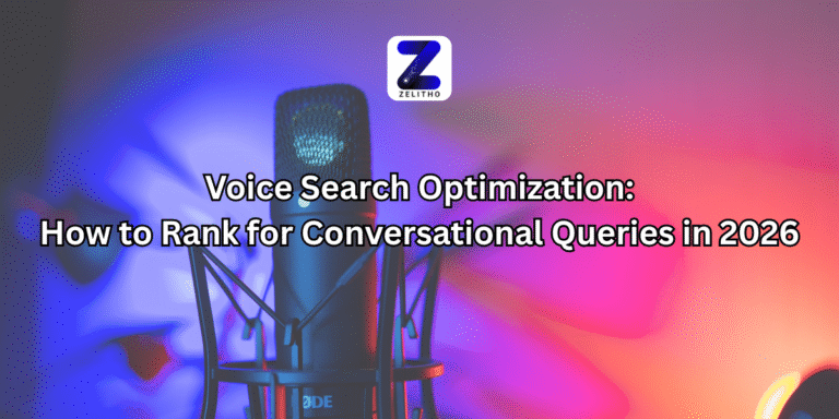 _Voice Search Optimization How to Rank for Conversational Queries in 2026 Blog by Zelitho Manojaditya Nadar