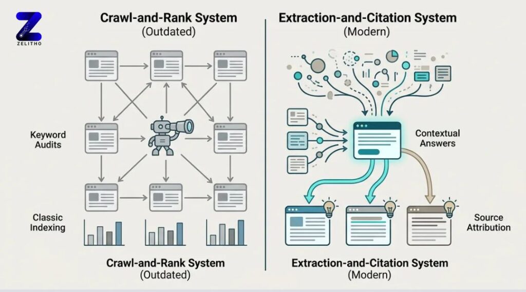 Why Your SEO Audit Process Is Already Outdated (And What That Costs You) - Infographic by ZELITHO
