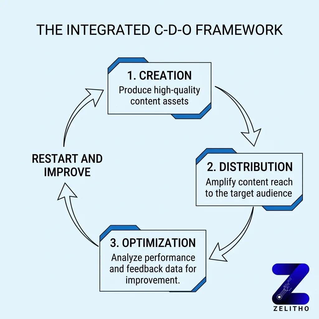 What skills are most essential for content marketing success? The integrated C-D-O Framework explianed image by zelitho