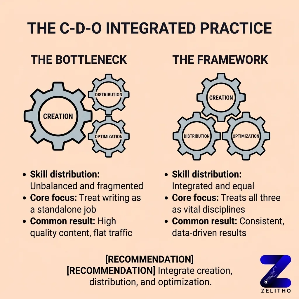 Conclusion: The CDO Integrated Practice infographic by zelitho
