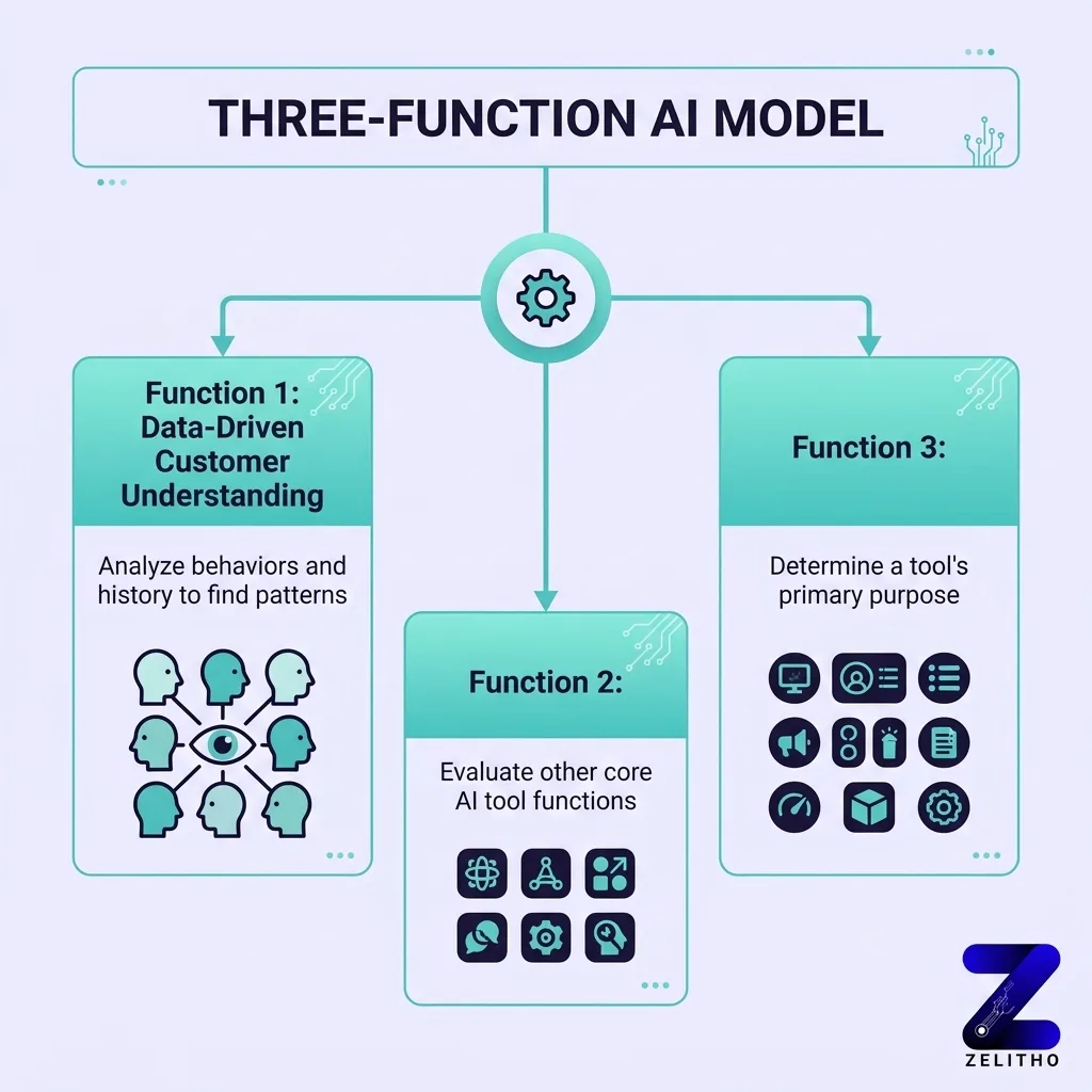 The Three Core Functions That Make AI Marketing Work