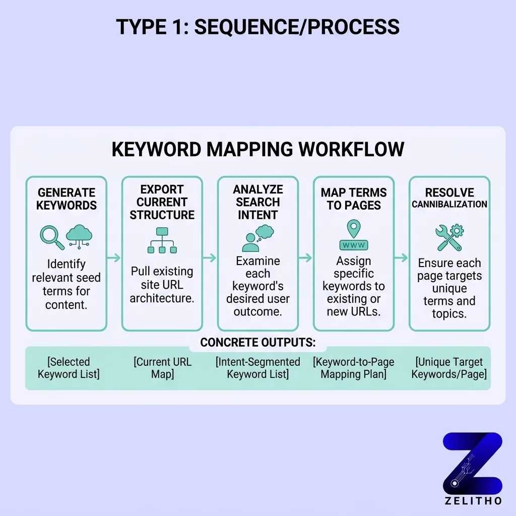 How to Build a Keyword Map Step by Step: From Seed Keywords to Page Assignments