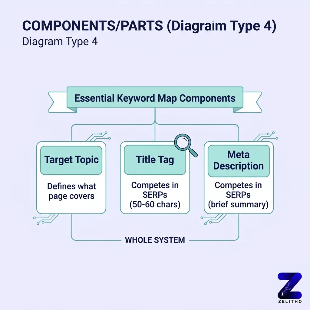 The Metadata Layer: Why Your Keyword Map Must Include Title and Description Fields