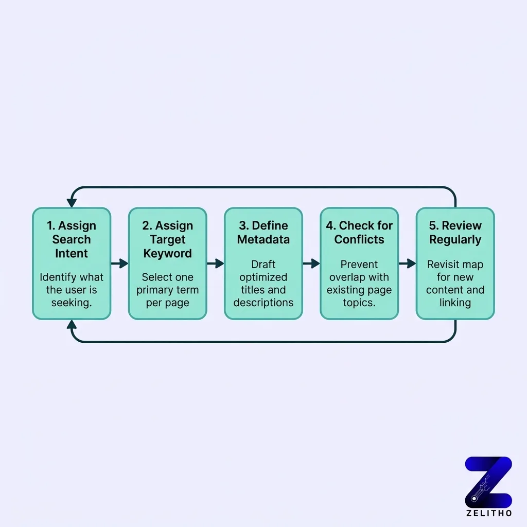 Keyword Mapping Is the Operating Document for Your Site's SEO