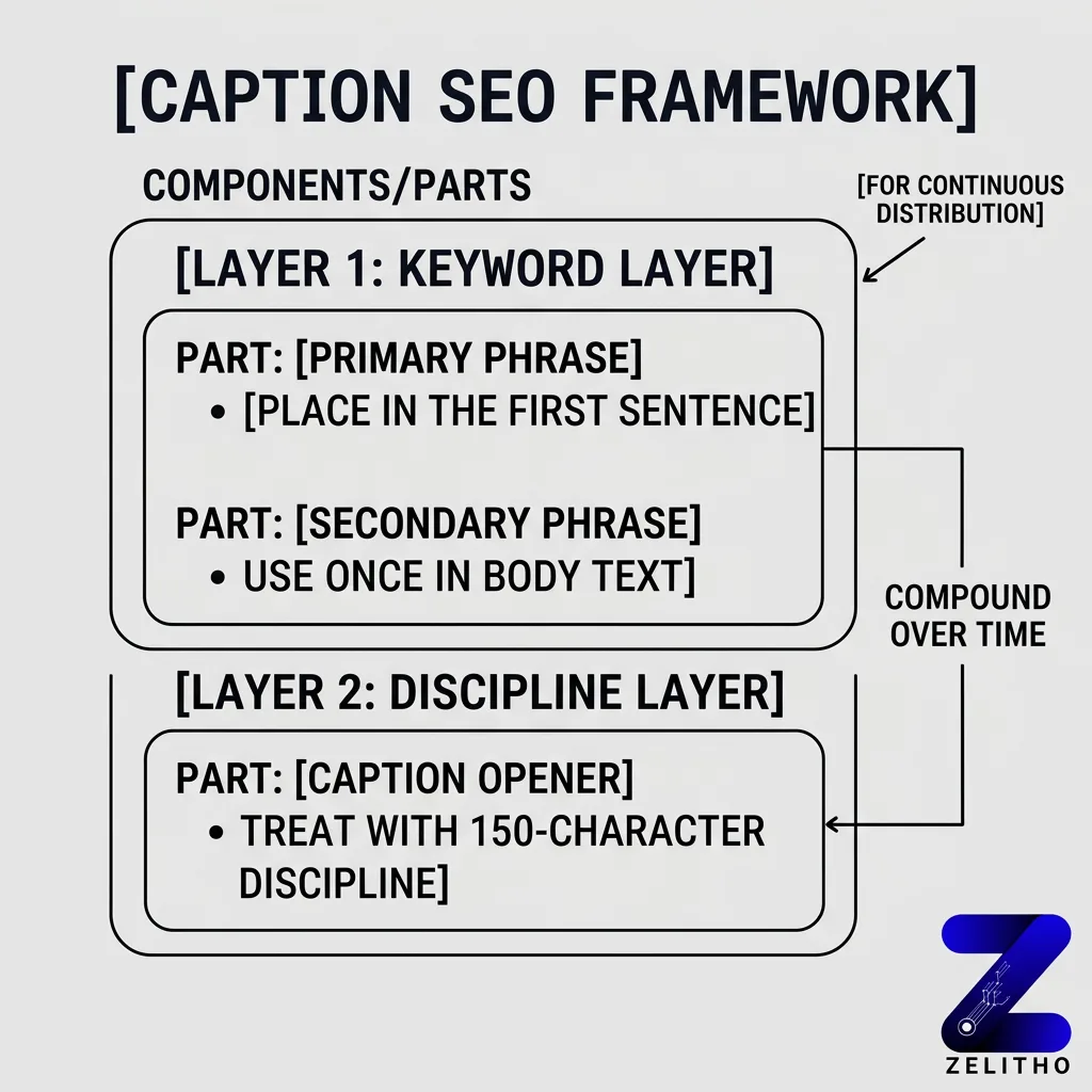 The Caption SEO Framework: Keywords, Structure, and Platform Rules