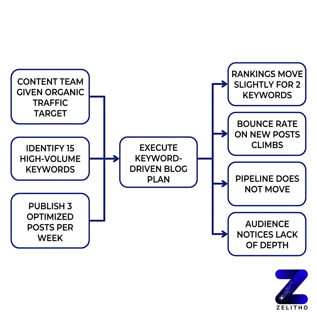 What Breaks When You Optimize for Search Engines and Forget the Reader blog by zelitho