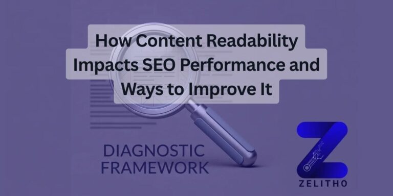 How Content Readability Impacts SEO Performance and Ways to Improve It - Blog by Zelitho