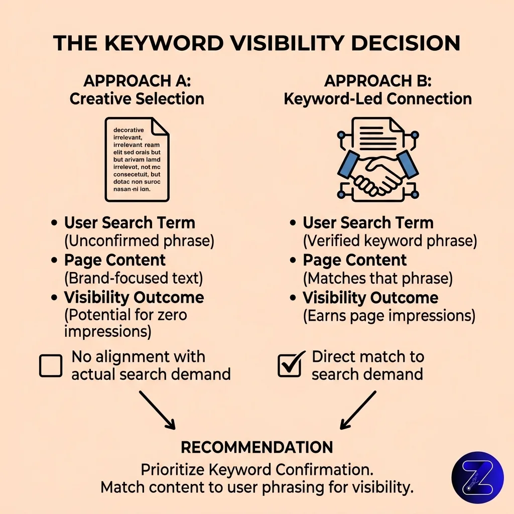 What are keywords and why are they important in SEO? The Keyword Visibility Decision explained 