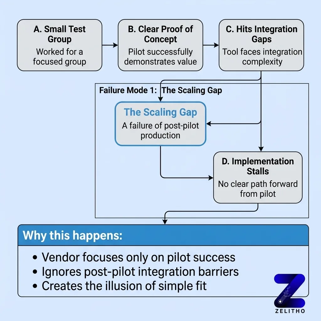 The Four Failure Modes: Where AI Marketing Breaks Down Before It Scales