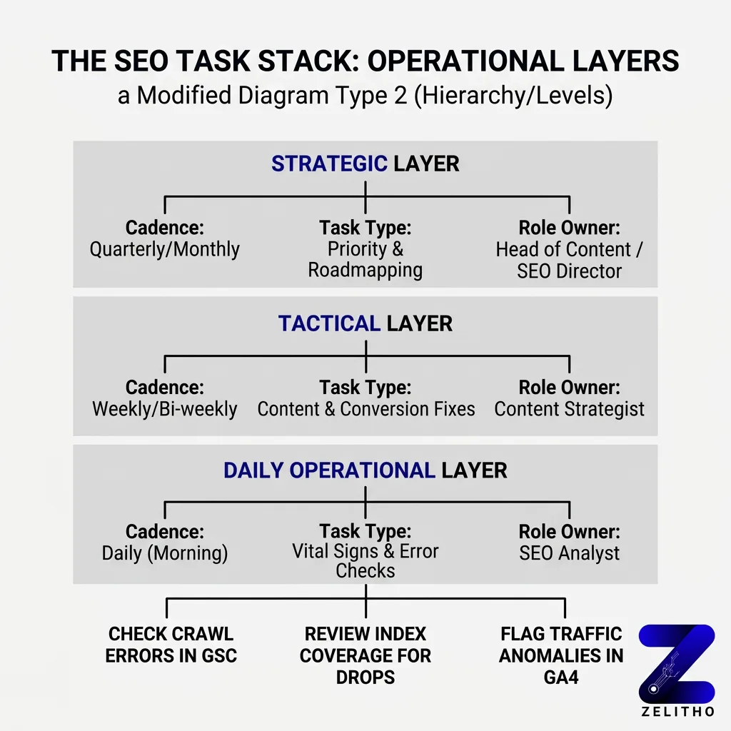 Daily and Weekly Tasks That Keep an SEO Content System Running