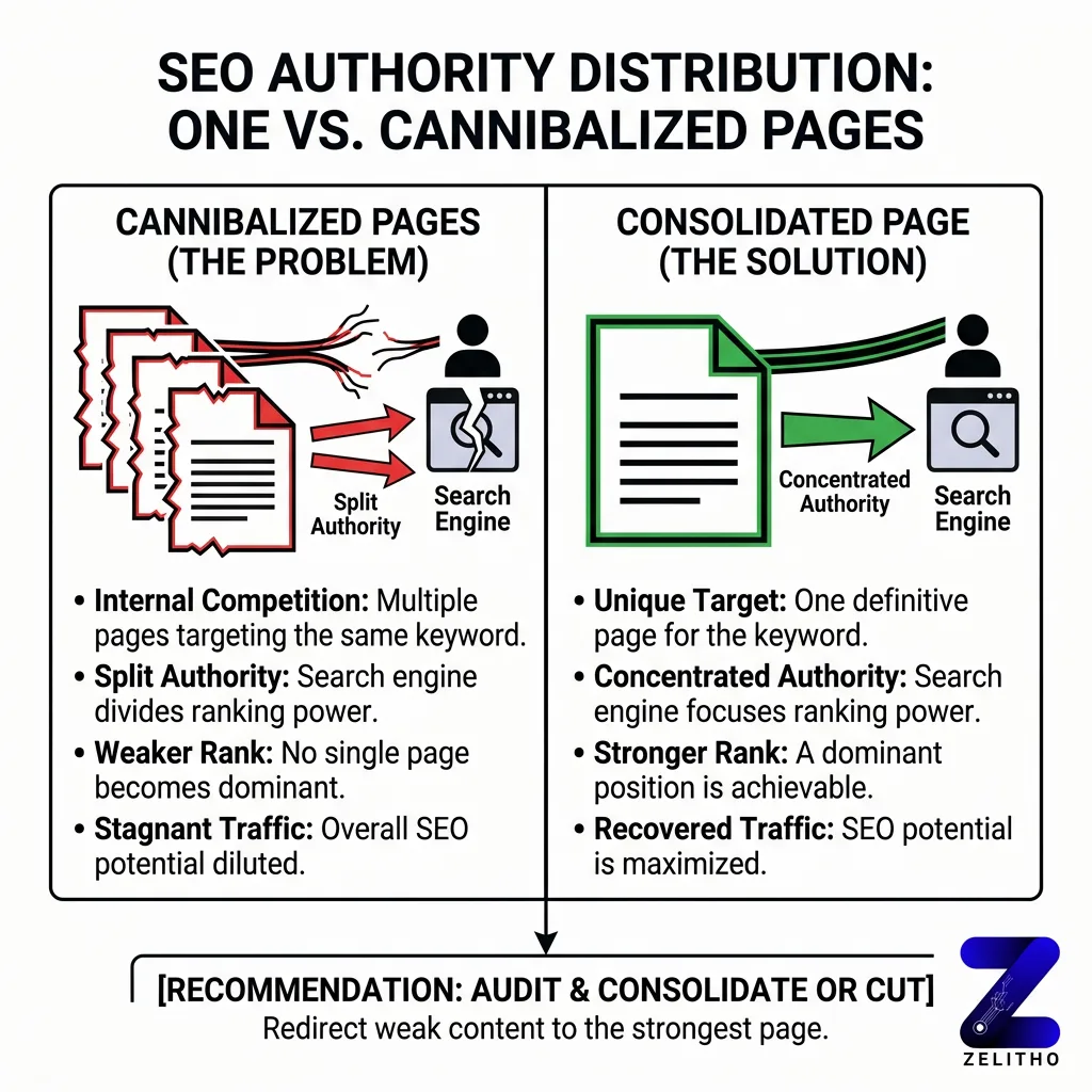 What Is Content Cannibalization in SEO?