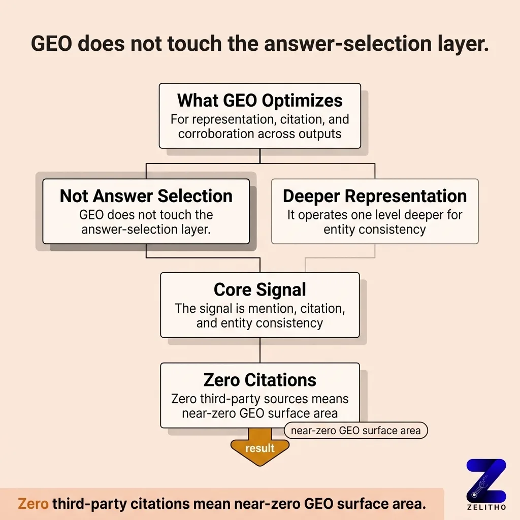 What GEO Actually Optimizes For , and Why Citation Is the Core Signal