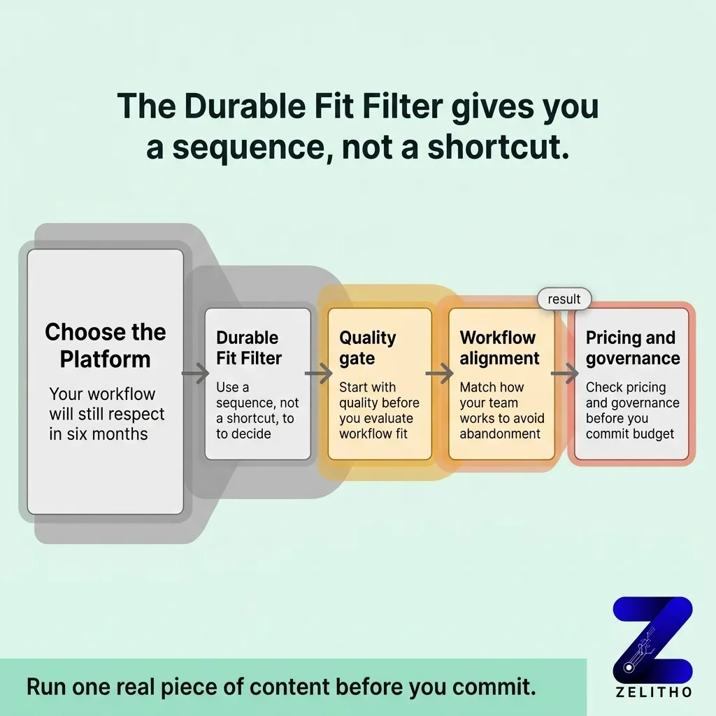 What should I look for in an AI content optimization platform?