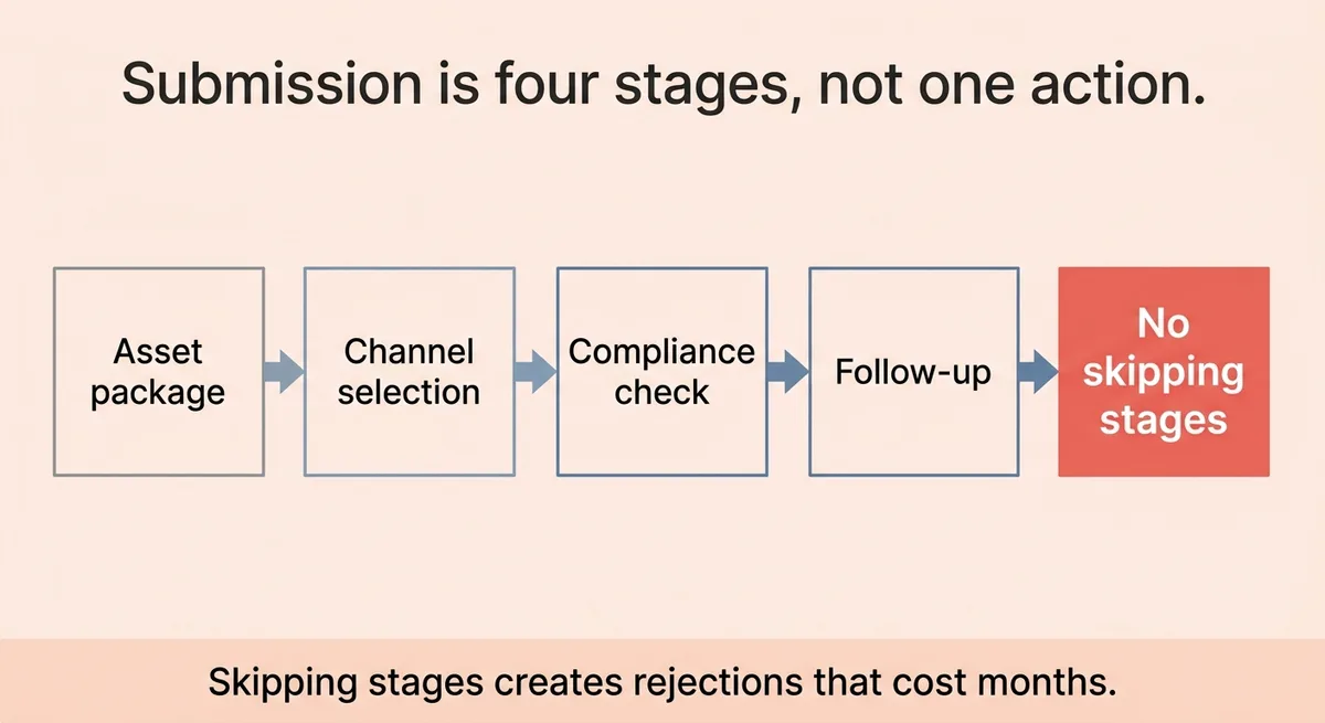 What does article submission actually involve from start to finish?
