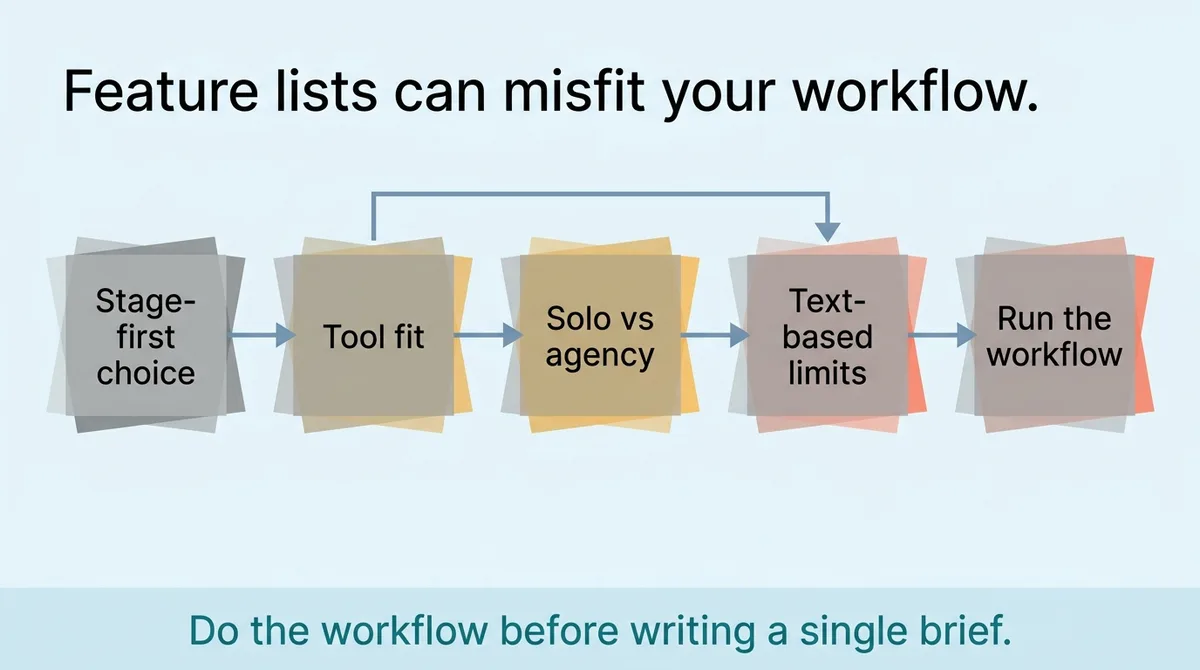 Match the Tool to the Workflow, Not the Feature List