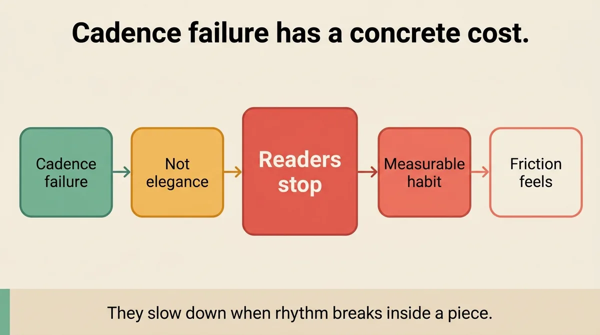 What Happens to Your Reader When Your Rhythm Breaks