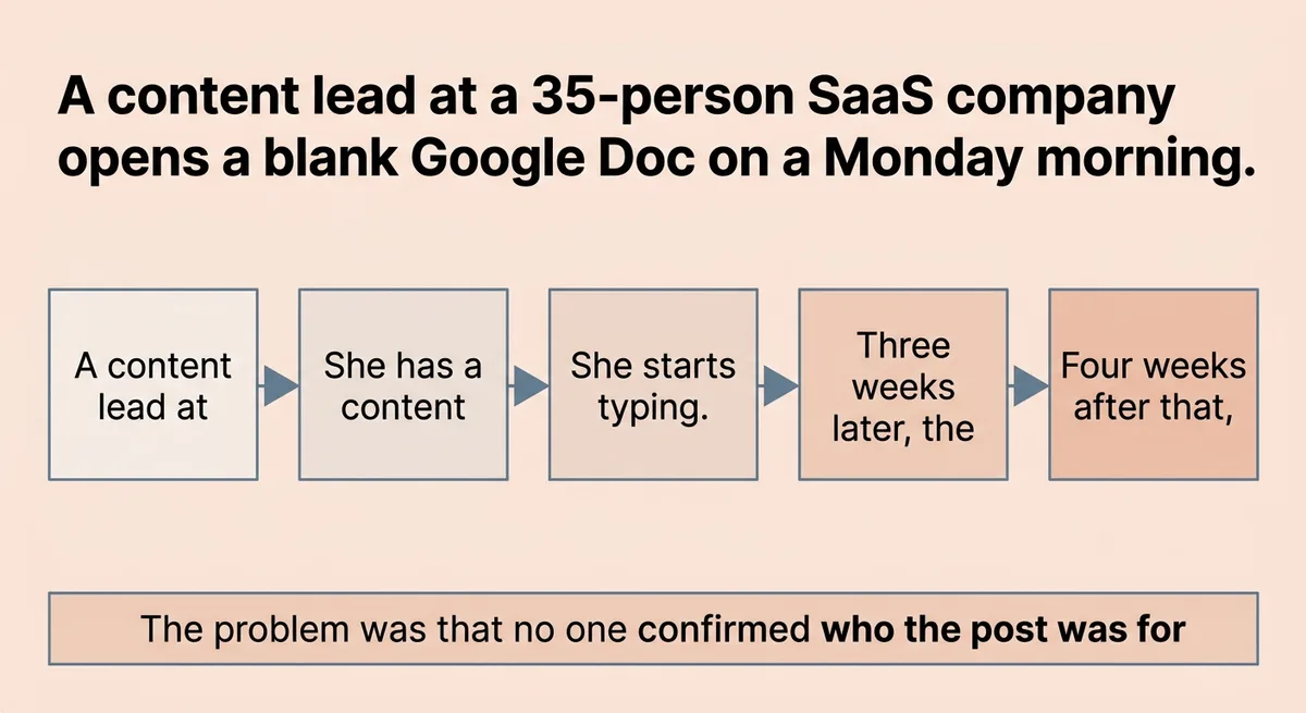 Stage One and Two: Build Your Audience Map Before You Write a Single Word