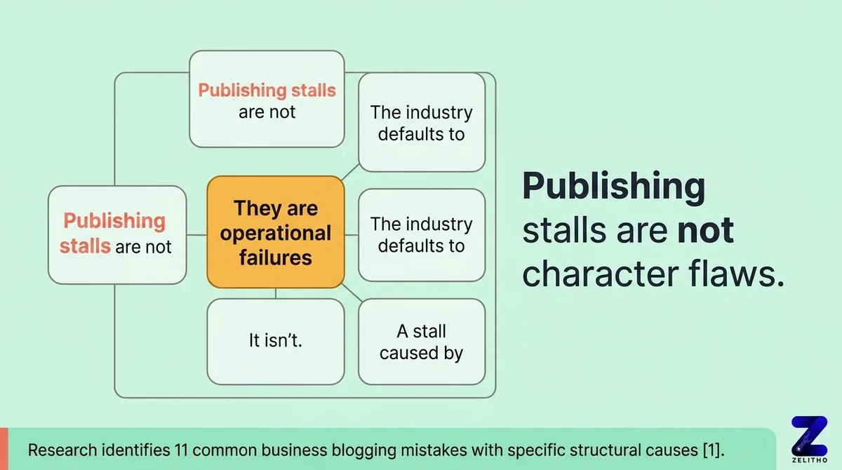 Why Your Blog Really Stopped: A Three-Layer Diagnostic Framework