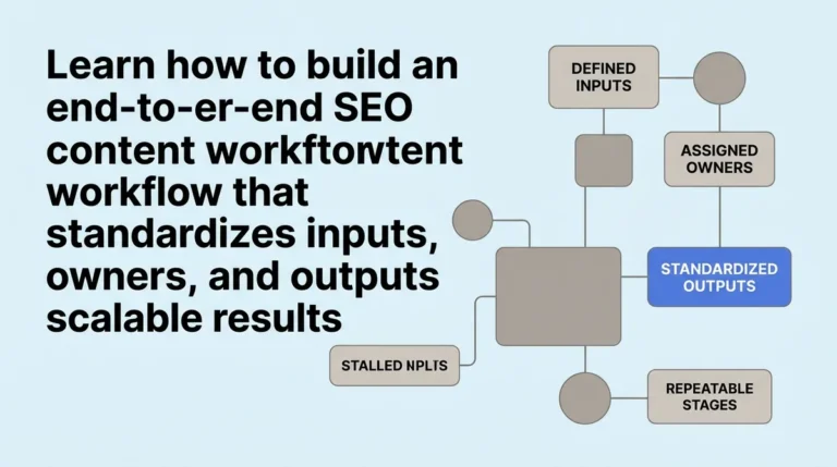 What Is an SEO Content Workflow?