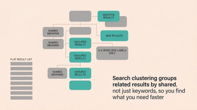 What Is Search Clustering? A Simple Guide to How It Groups Related Results