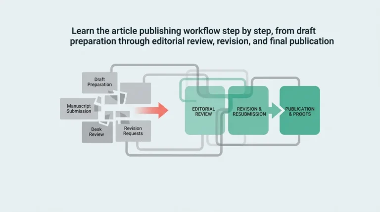 What Is the Article Publishing Workflow? A Step by Step Guide from Draft to Publication