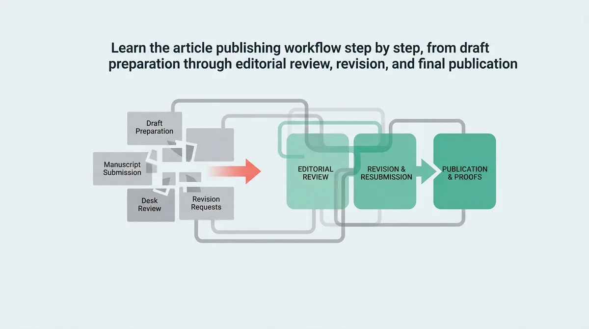 What Is the Article Publishing Workflow? A Step by Step Guide from Draft to Publication