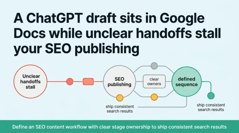How to Design an SEO Content Workflow: Steps, Structure, and Purpose
