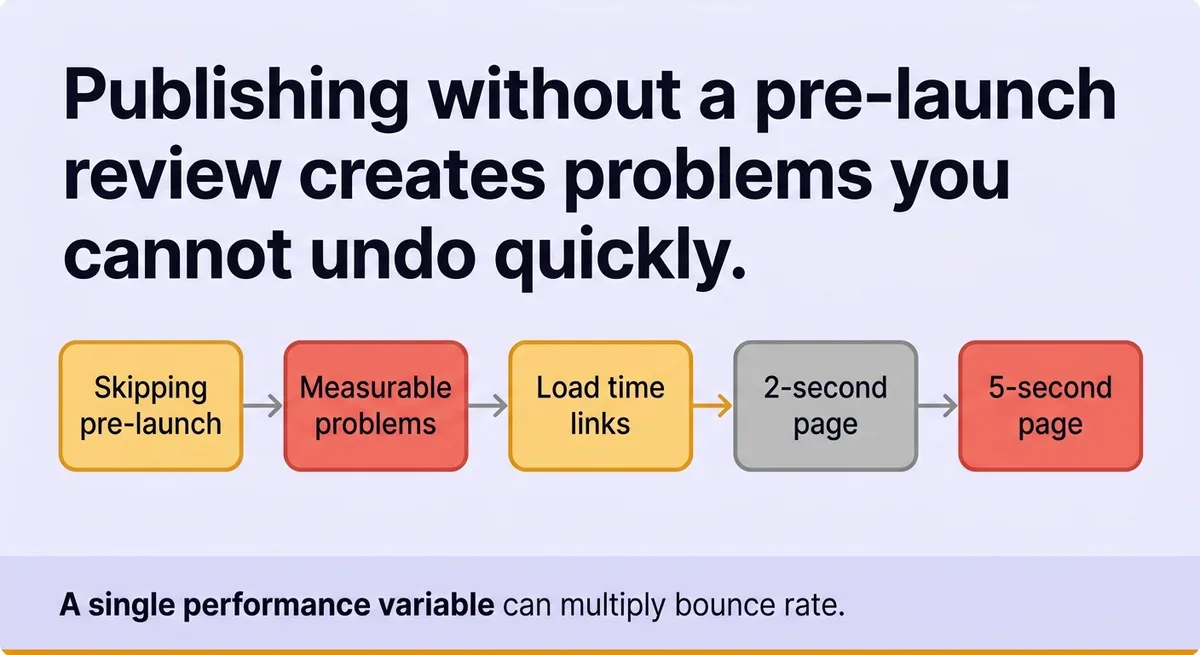 Why Skipping These Checks Before Launch Creates Problems You Cannot Undo Quickly