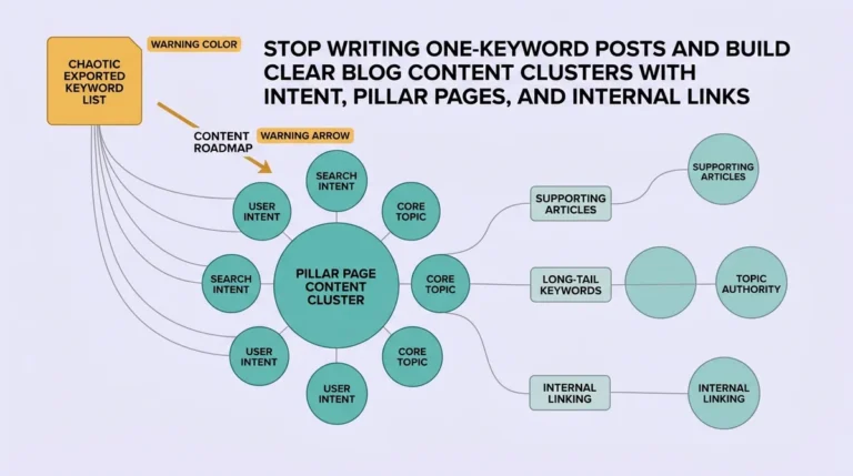 How to Organize Keywords Into Blog Content Clusters