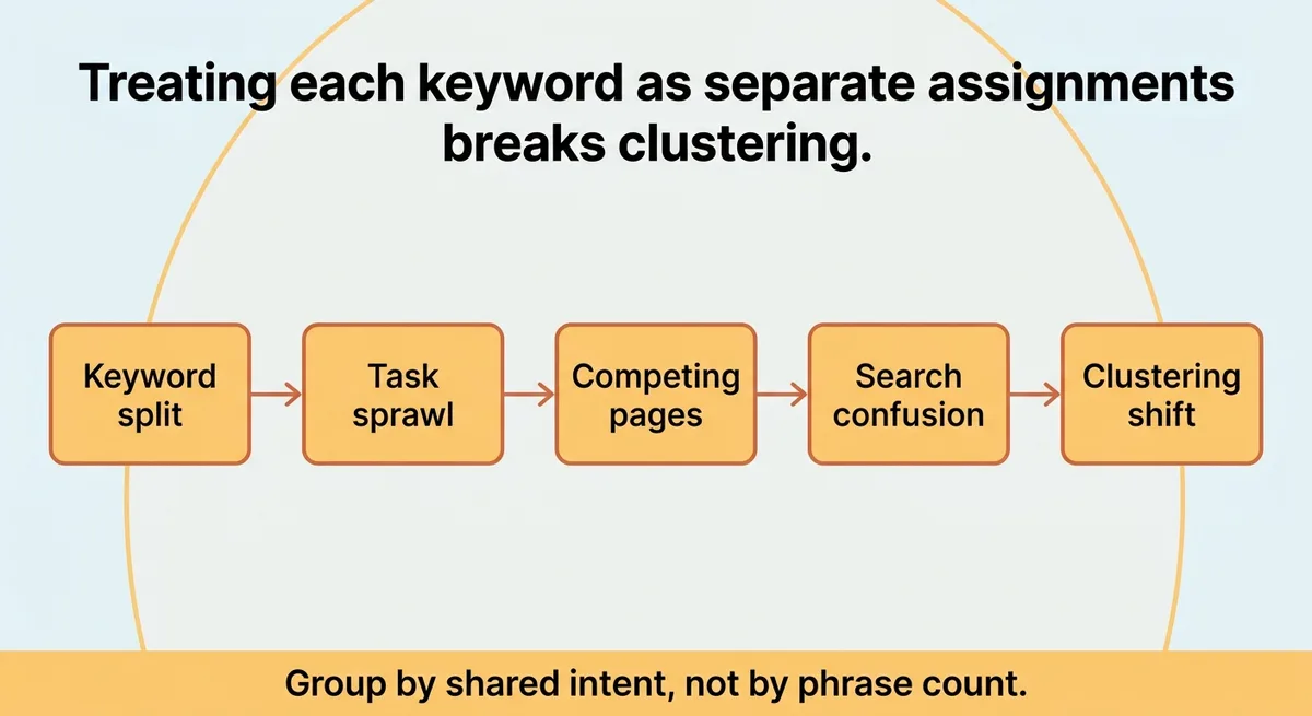 You Are Probably Splitting Keywords That Should Live on the Same Page