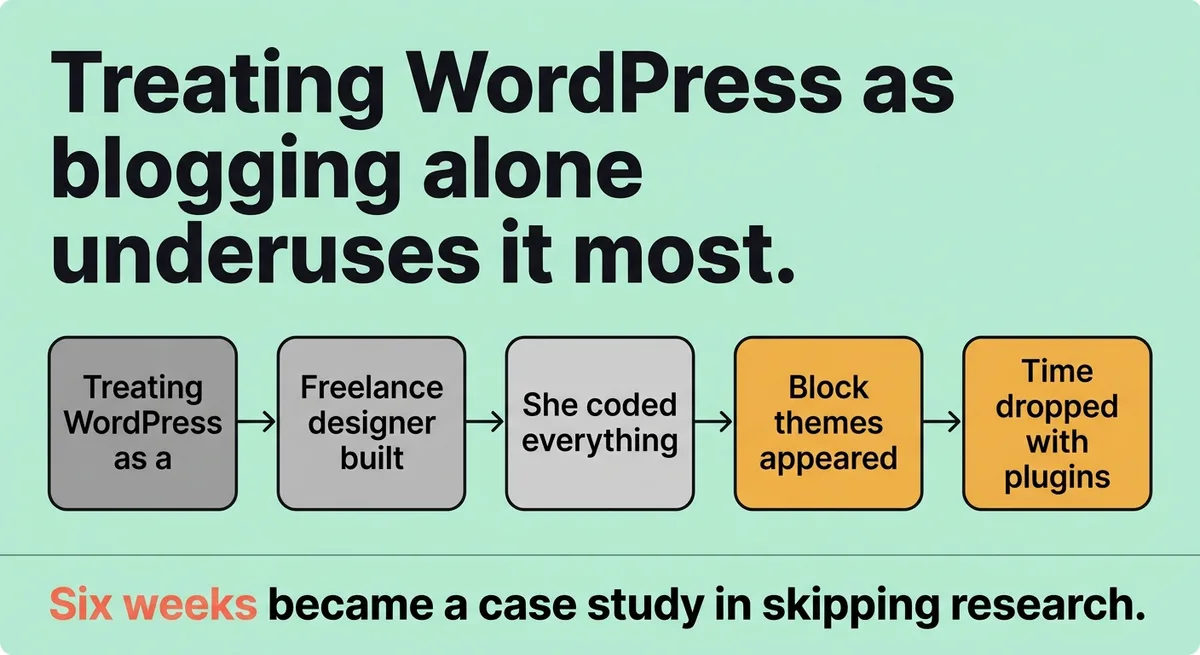 You Probably Think WordPress Is Just for Blogs , Here Is What It Actually Handles